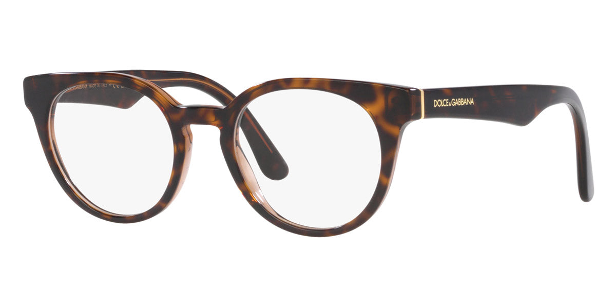 DOLCE & GABBANA EYEGLASSES - DG3361 3256 48 - Havana/Transparent Brown