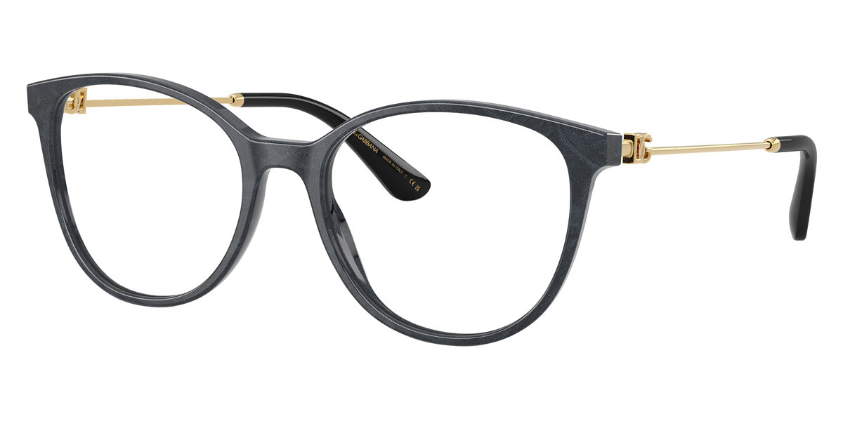 DOLCE & GABBANA EYEGLASSES - DG3363 3441 54 - Lace Gray/Gold