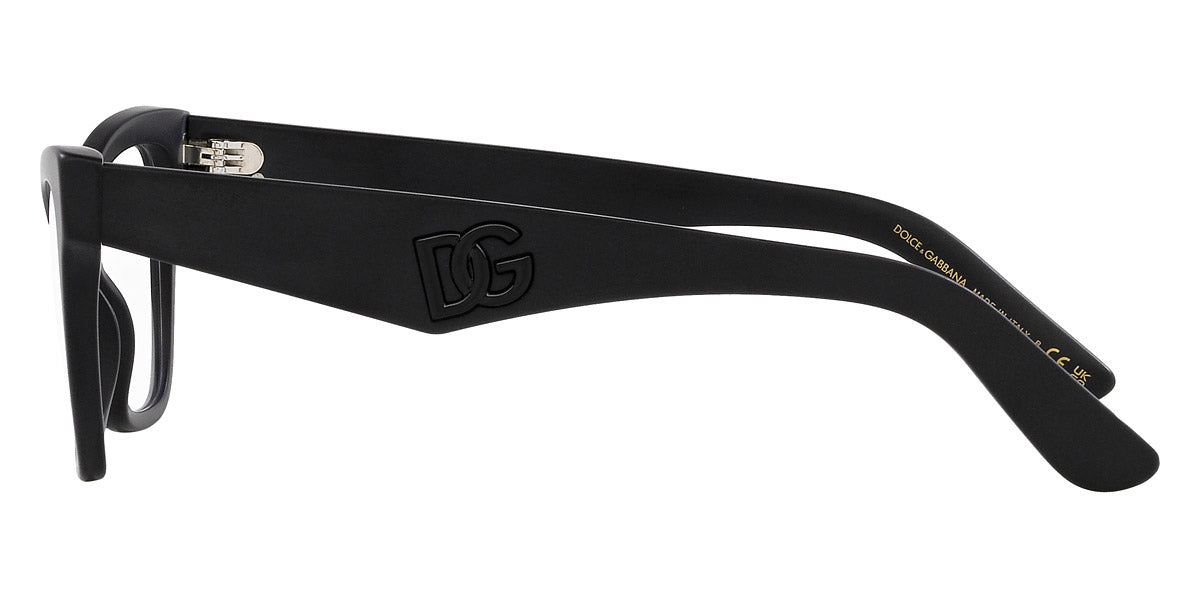 DOLCE & GABBANA EYEGLASSES - DG3369 2525 52 - Matte Black