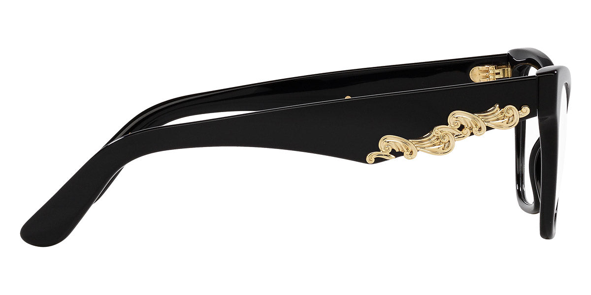 DOLCE & GABBANA EYEGLASSES - DG3369 501 50 - Black