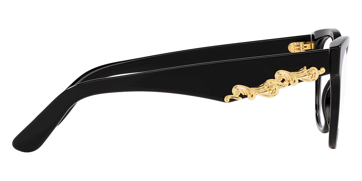 DOLCE & GABBANA EYEGLASSES - DG3371 501 53 - Black