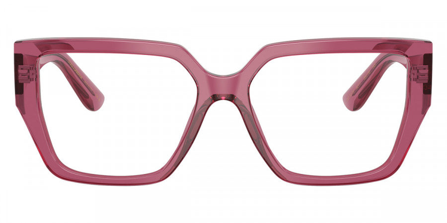 DOLCE & GABBANA EYEGLASSES - DG3373 3211 53 - Transparent Bordeaux