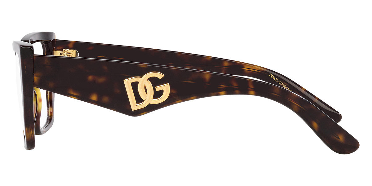 DOLCE & GABBANA EYEGLASSES - DG3373 502 55 - Havana