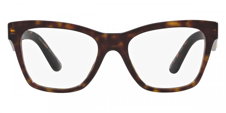 DOLCE & GABBANA EYEGLASSES - DG3374 502 53 - Havana
