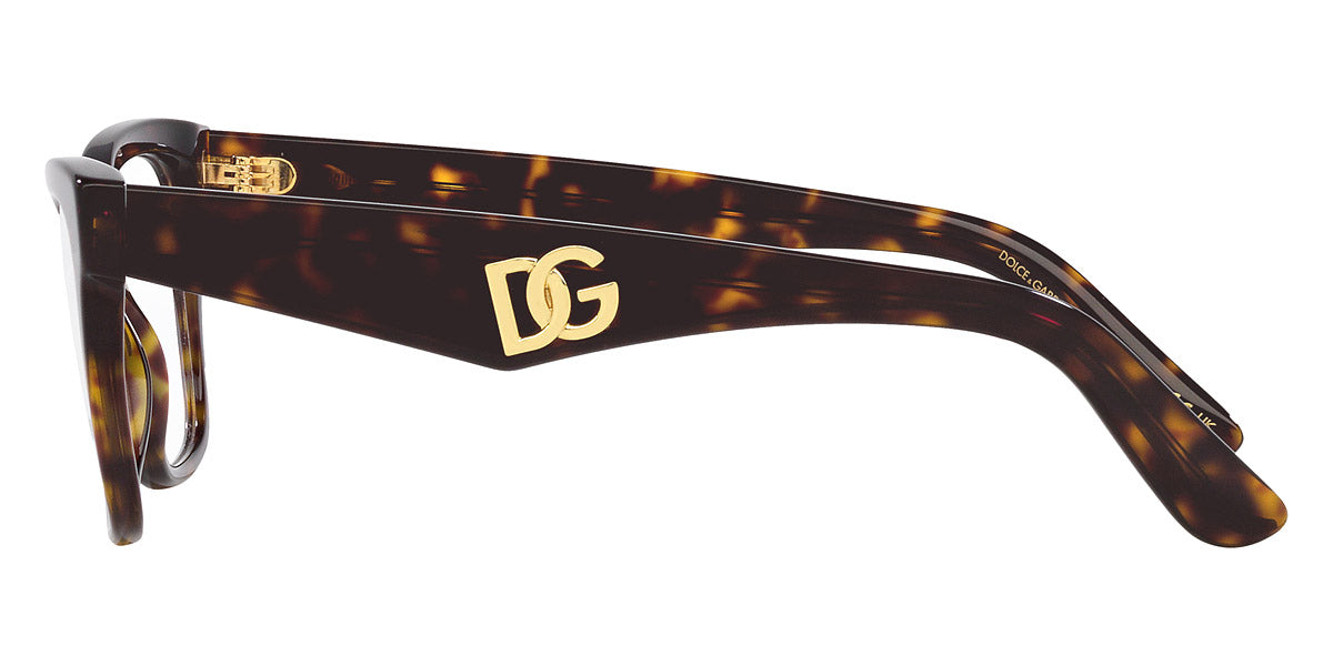 DOLCE & GABBANA EYEGLASSES - DG3374 502 53 - Havana