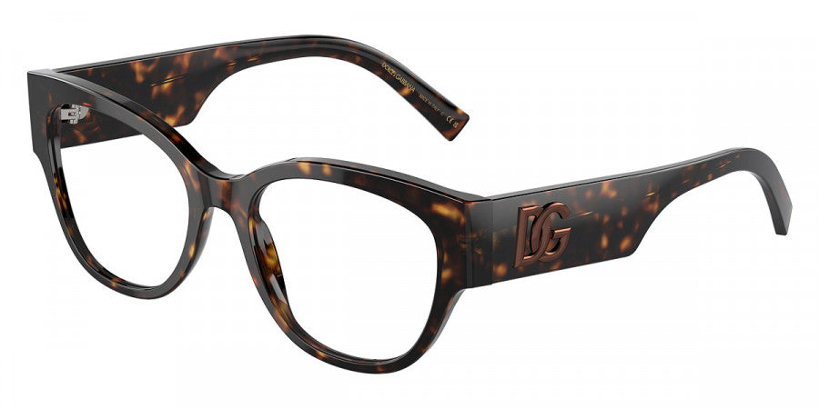 DOLCE & GABBANA EYEGLASSES - DG3377 502 53
