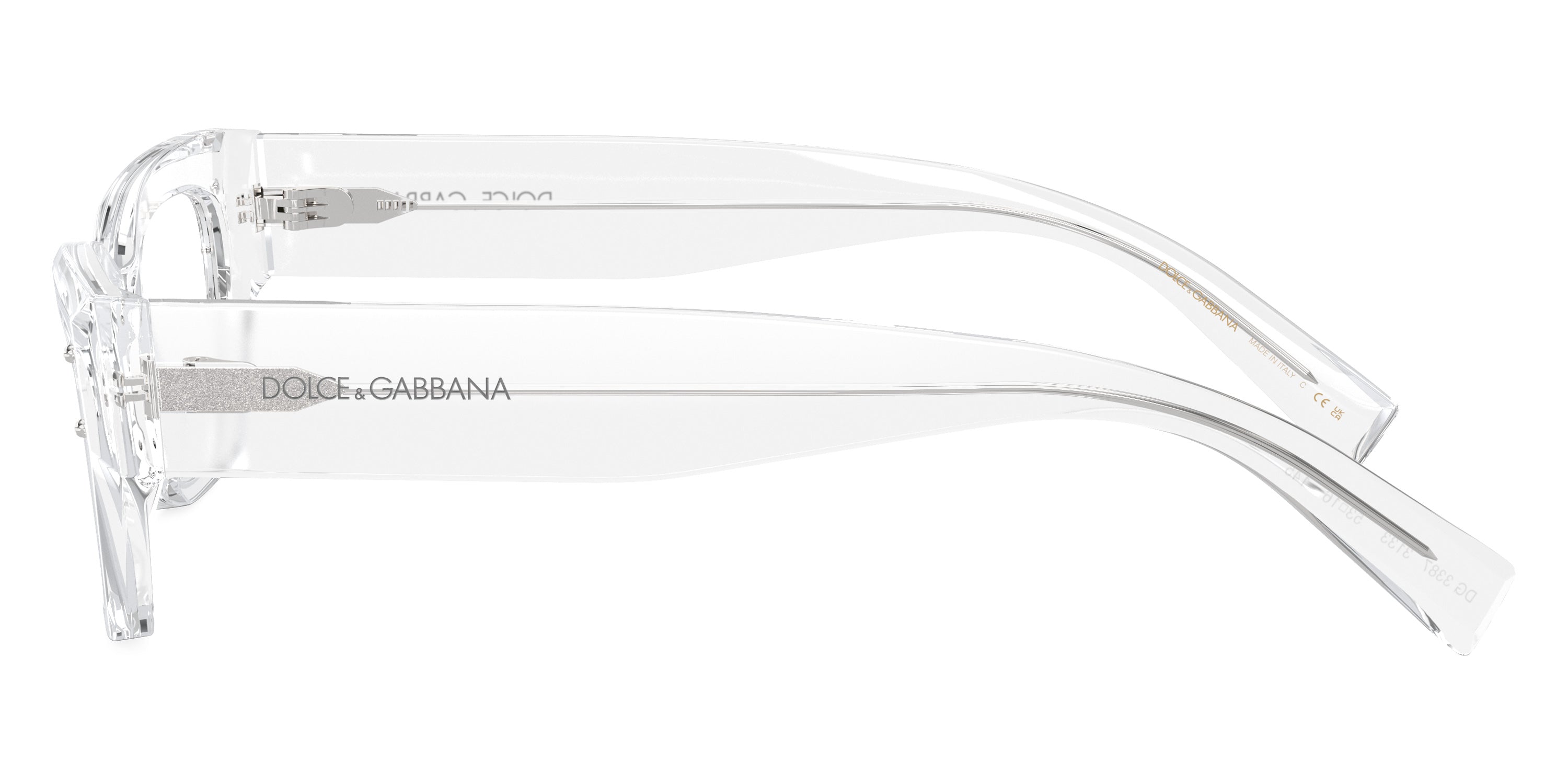 DOLCE & GABBANA EYEGLASSES - DG3387 3133 53 - Transparent Crystal