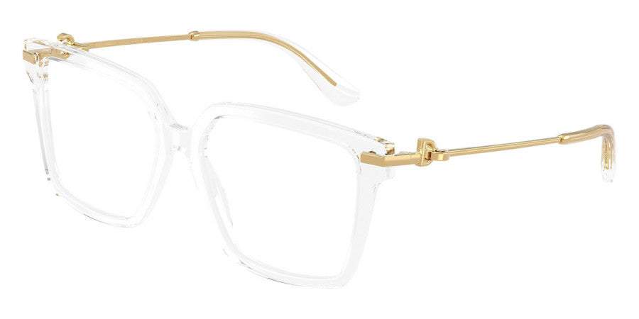 DOLCE & GABBANA EYEGLASSES - DG3397 3133 54 - Crystal/Gold