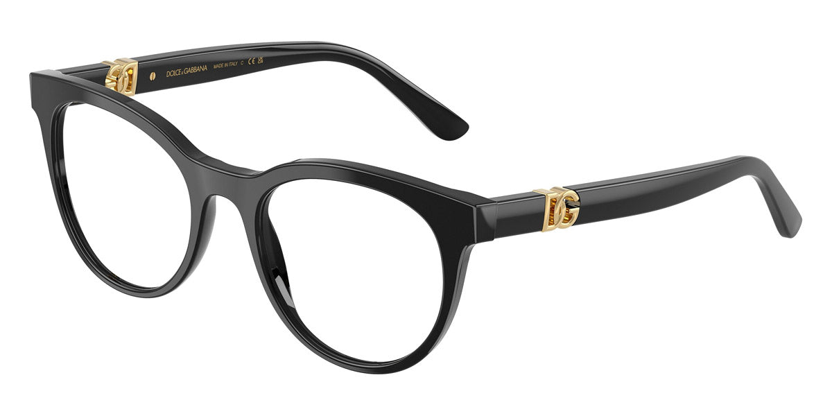 DOLCE & GABBANA EYEGLASSES - DG3399 501 52 - Black