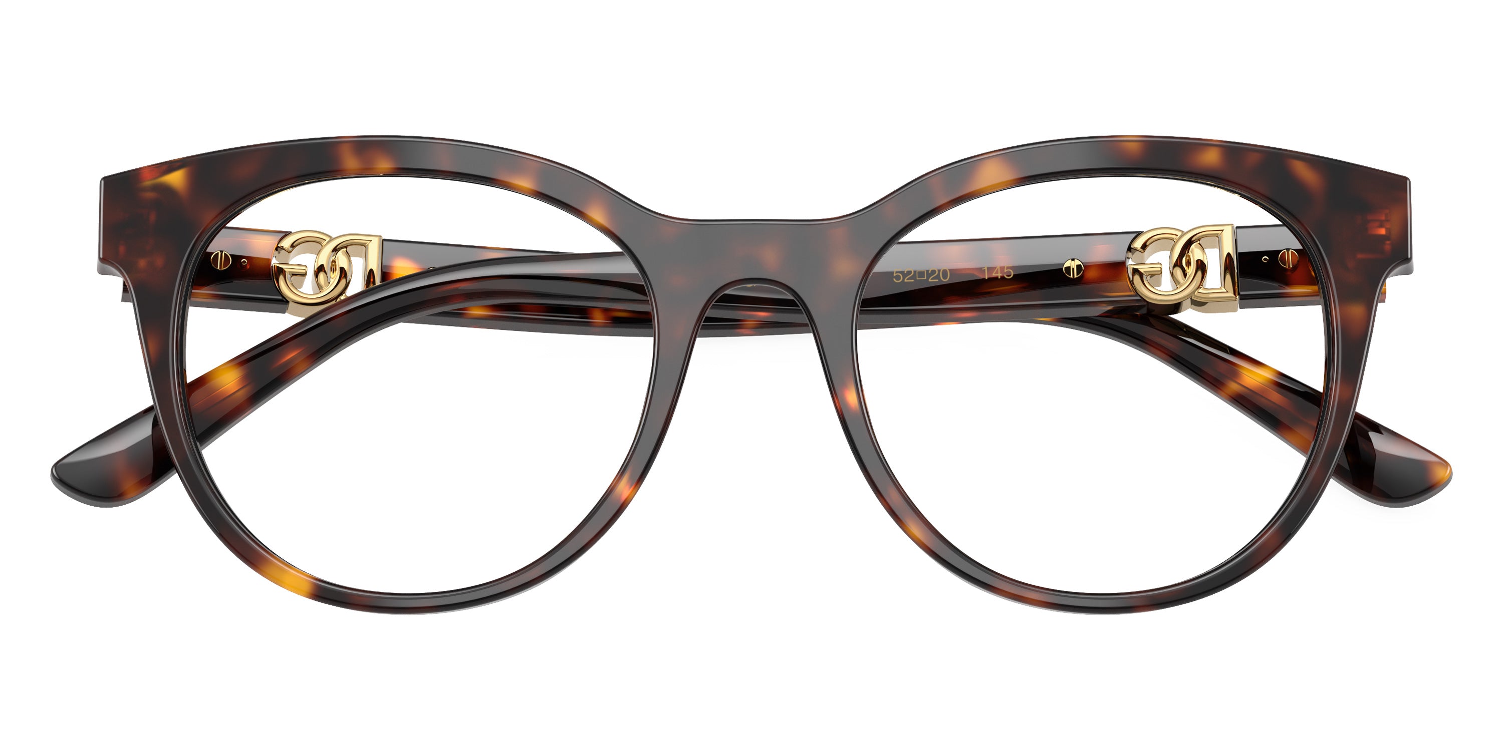 DOLCE & GABBANA EYEGLASSES - DG3399 502 52 - Havana