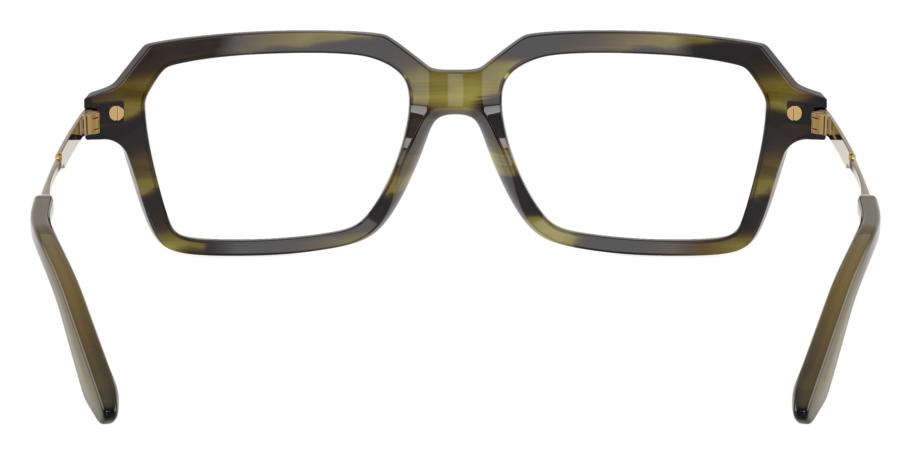 DOLCE & GABBANA EYEGLASSES - DG3401 3447 54 - Striped Olive/Dark Gold