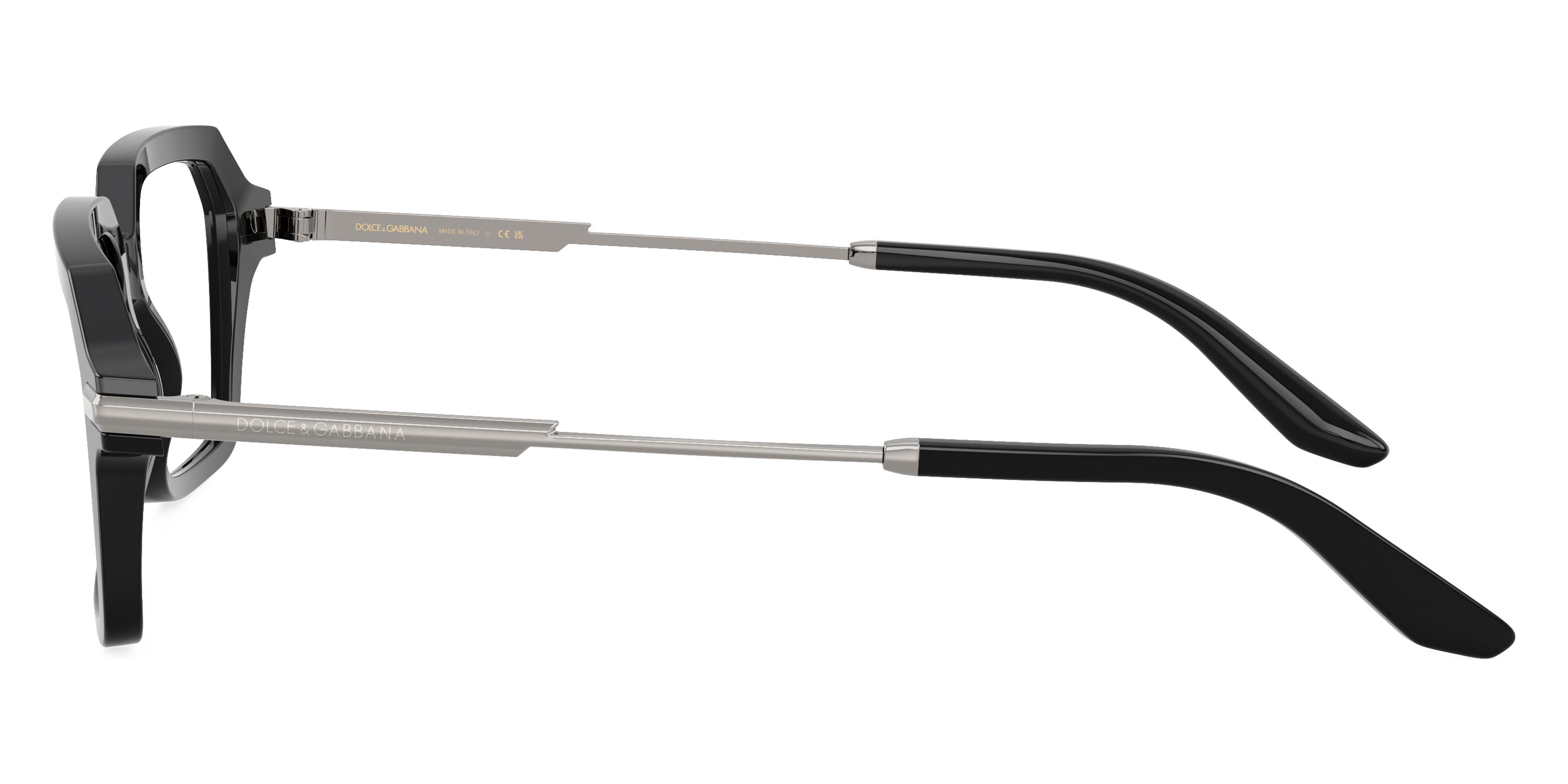 DOLCE & GABBANA EYEGLASSES - DG3401 501 54 - Black/Gunmetal