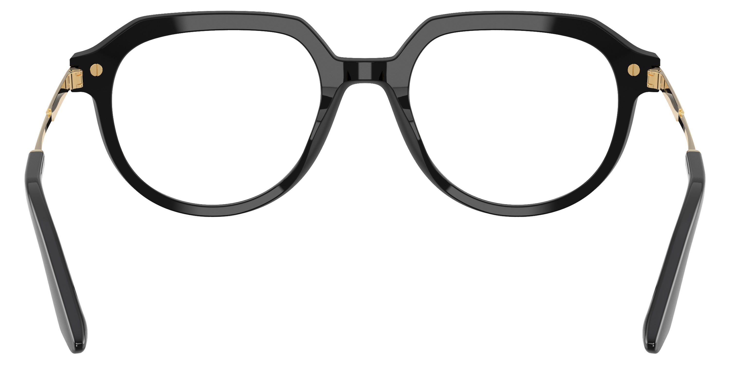 DOLCE & GABBANA EYEGLASSES - DG3402 501 52 - Black/Gold