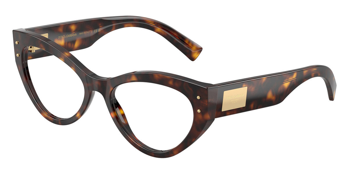 DOLCE & GABBANA EYEGLASSES - DG3403 502 54 - Havana