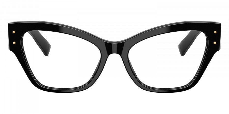DOLCE & GABBANA EYEGLASSES - DG3404 501 52 - Black