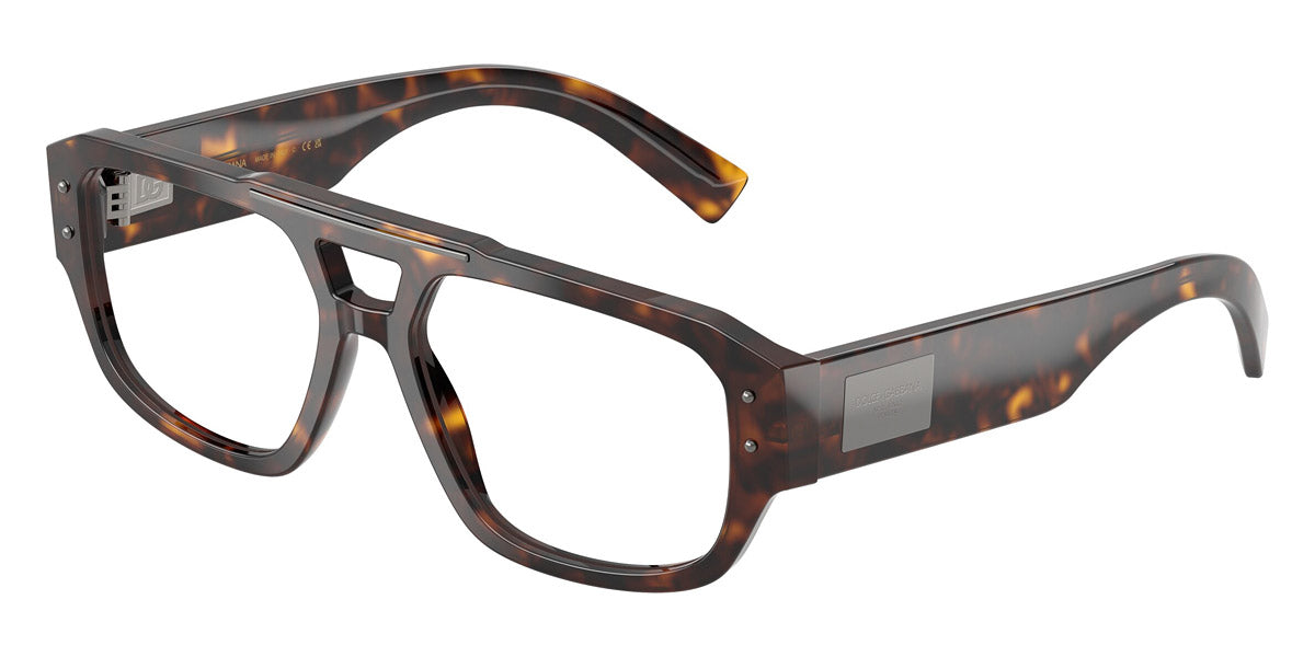 DOLCE & GABBANA EYEGLASSES - DG3406 502 56 - Havana