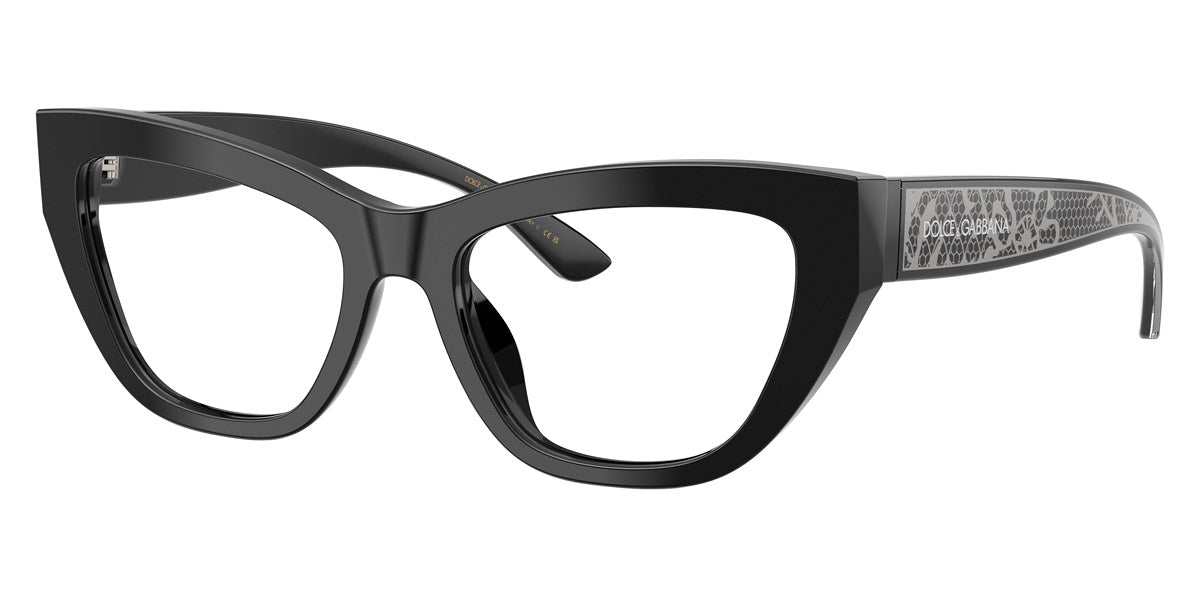 DOLCE & GABBANA EYEGLASSES - DG3412 501 53 - Black