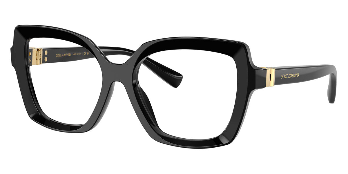 DOLCE & GABBANA EYEGLASSES - DG3413 501 55 - Black