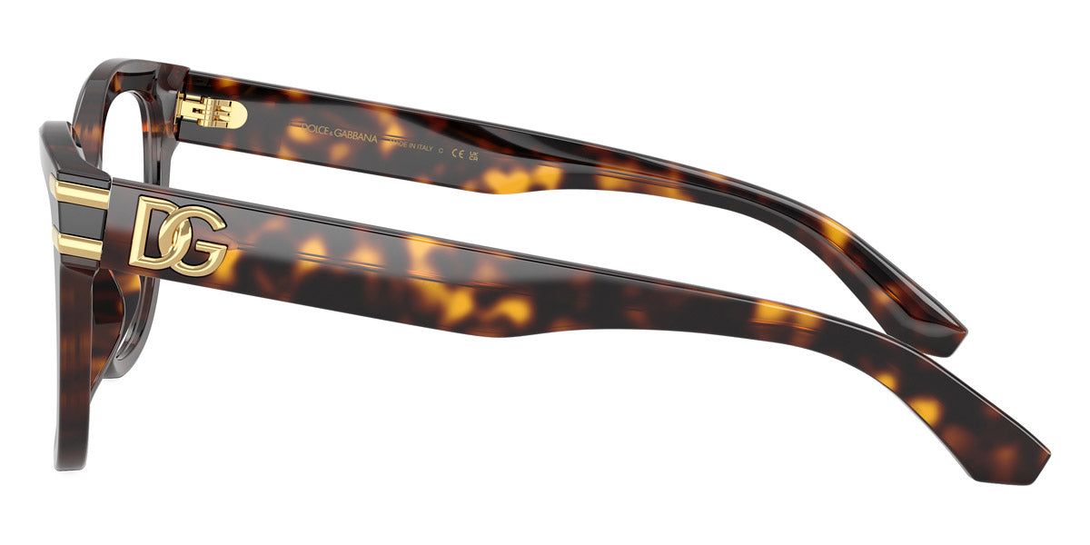 DOLCE & GABBANA EYEGLASSES - DG3418 502 55 - Havana