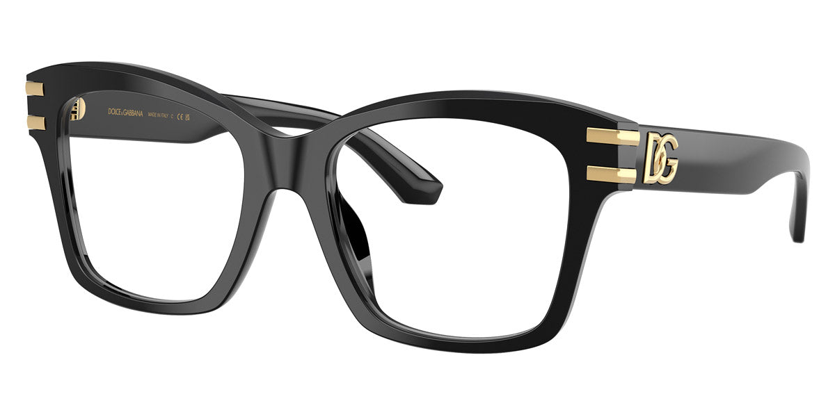 DOLCE & GABBANA EYEGLASSES - DG3419 501 54 - Black