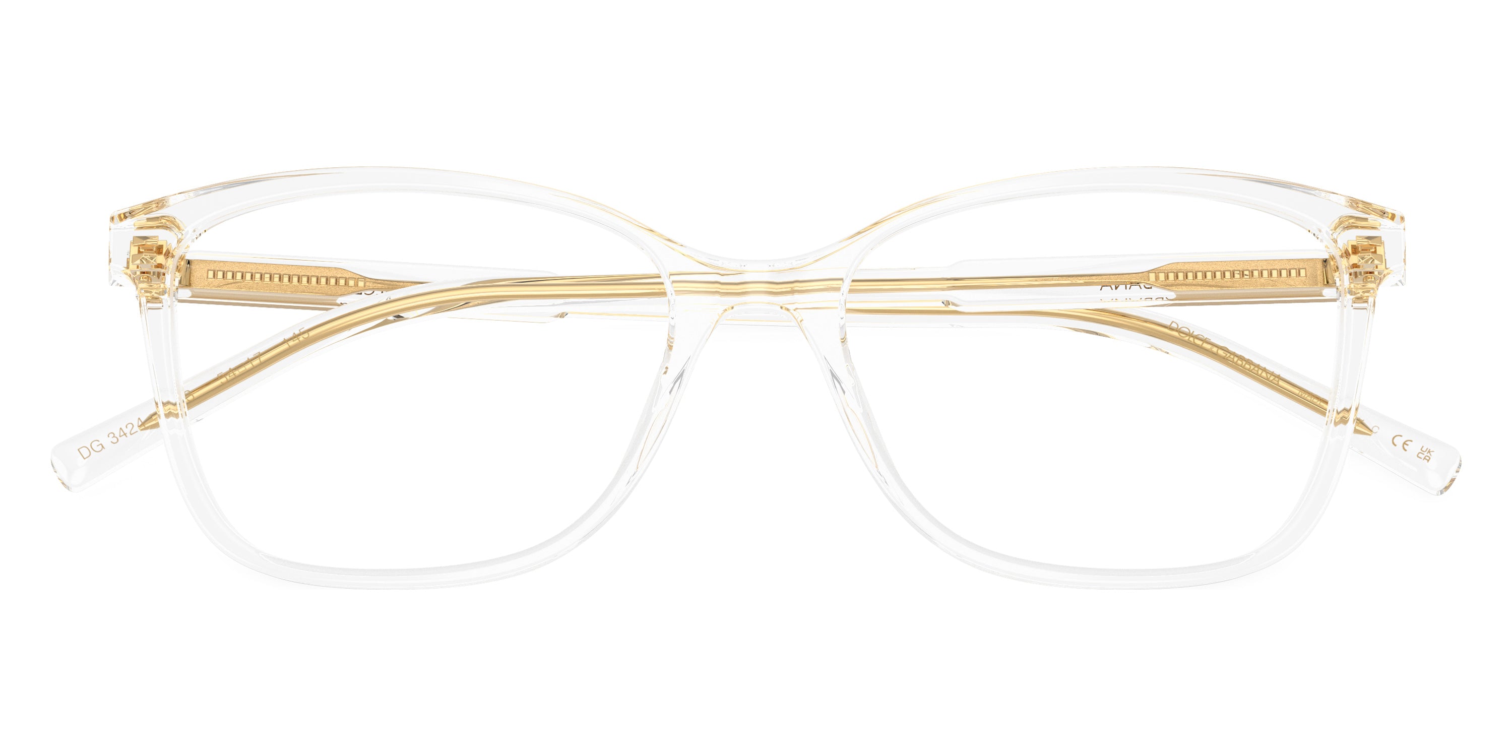 DOLCE & GABBANA EYEGLASSES - DG3424 3133 52 - Crystal