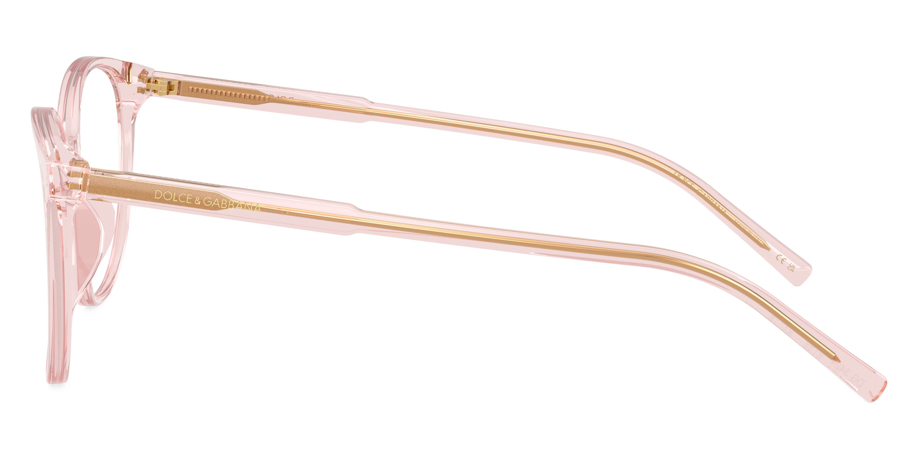 DOLCE & GABBANA EYEGLASSES - DG3425 3148 54 - Transparent Rose