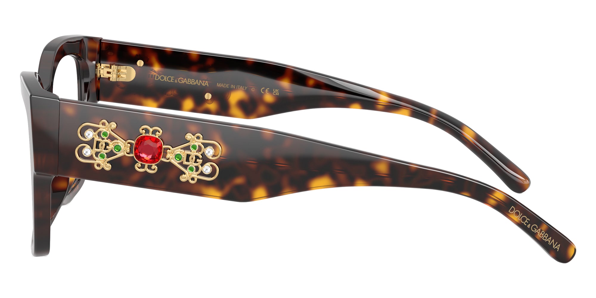 DOLCE & GABBANA EYEGLASSES - DG3435B 502 51 - Havana