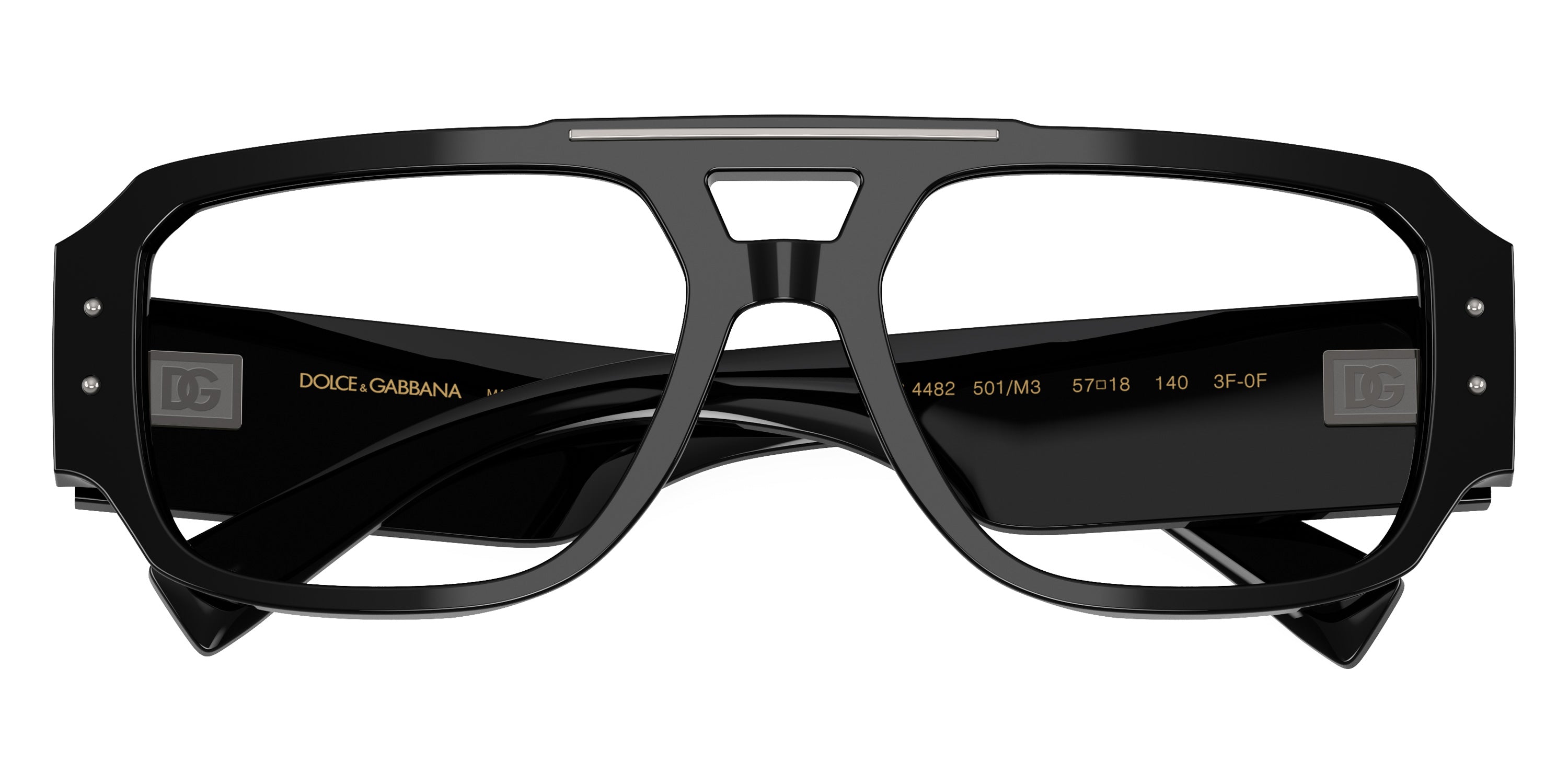 DOLCE & GABBANA EYEGLASSES - DG4482 501/M3 57 - Black