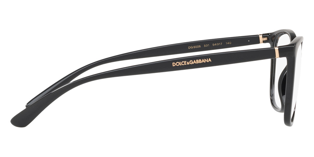 DOLCE & GABBANA EYEGLASSES - DG5026 501 54 - Black