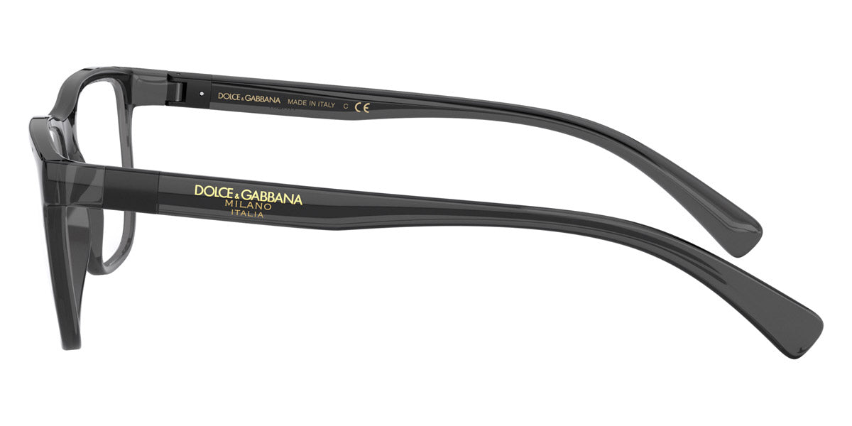 DOLCE & GABBANA EYEGLASSES - DG5053 3257 56 - Transparent Gray/Black