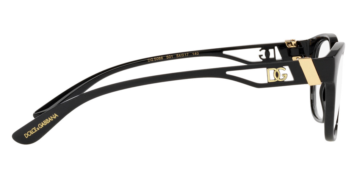 DOLCE & GABBANA EYEGLASSES - DG5066 501 54 - Black