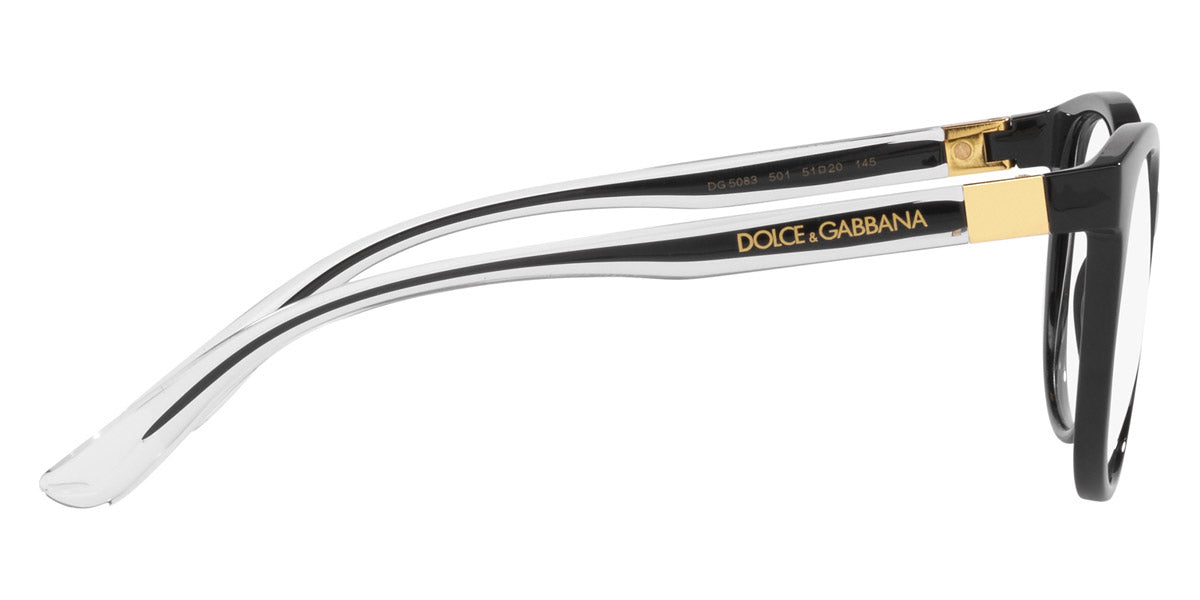 DOLCE & GABBANA EYEGLASSES - DG5083 501 51 - Black