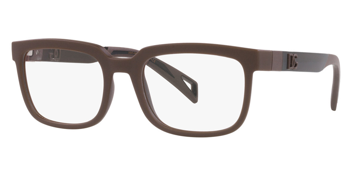 DOLCE & GABBANA EYEGLASSES - DG5085 3016 55 - Brown Rubber