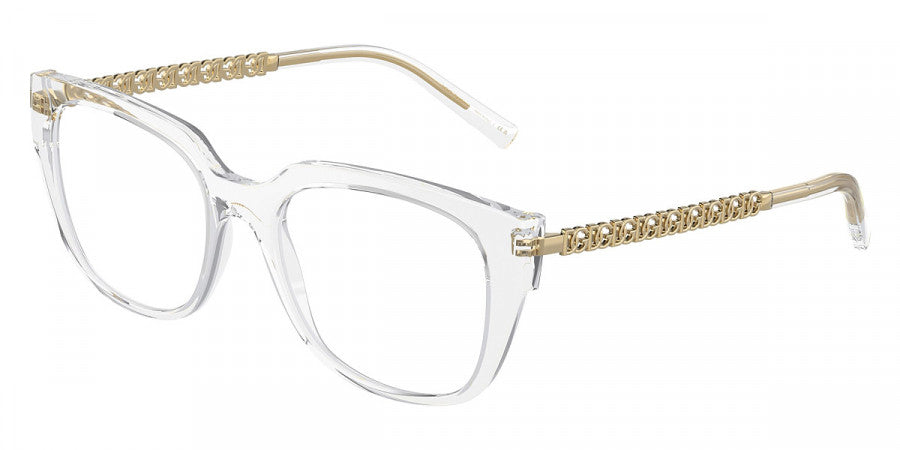 DOLCE & GABBANA EYEGLASSES - DG5087 3133 53 - Crystal/Gold