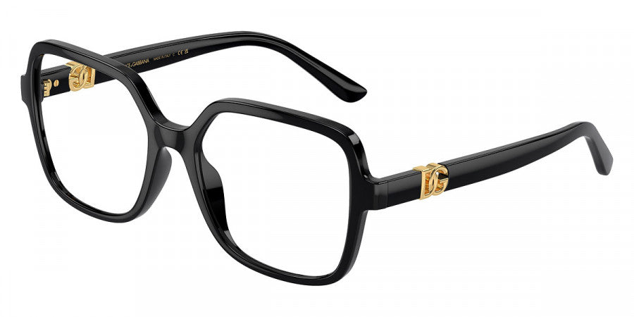DOLCE & GABBANA EYEGLASSES - DG5105U 501 53 - Black
