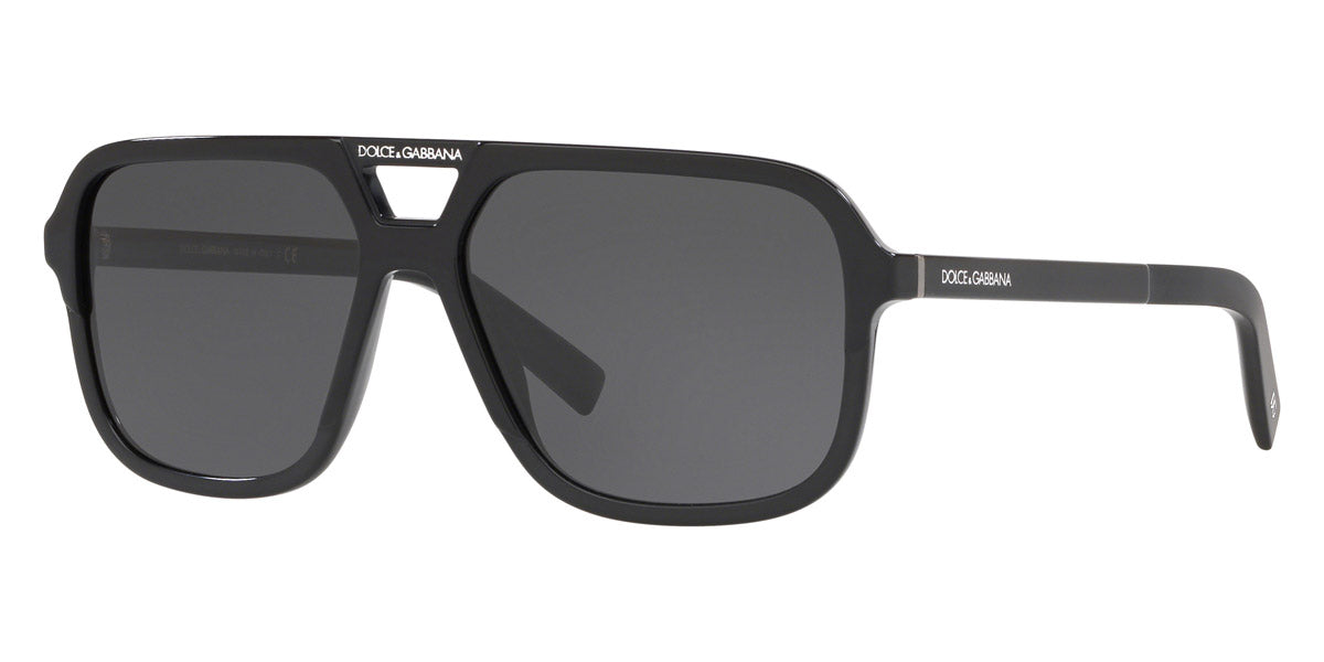 DOLCE & GABBANA SUNGLASSES - Angel DG4354 501/87 58 - Black