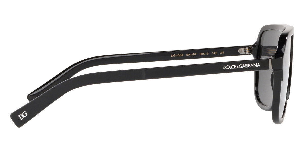 DOLCE & GABBANA SUNGLASSES - Angel DG4354 501/87 58 - Black