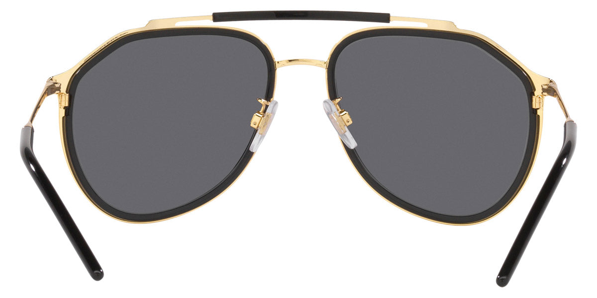 DOLCE & GABBANA SUNGLASSES - DG2277 02/81 57 - Gold Black