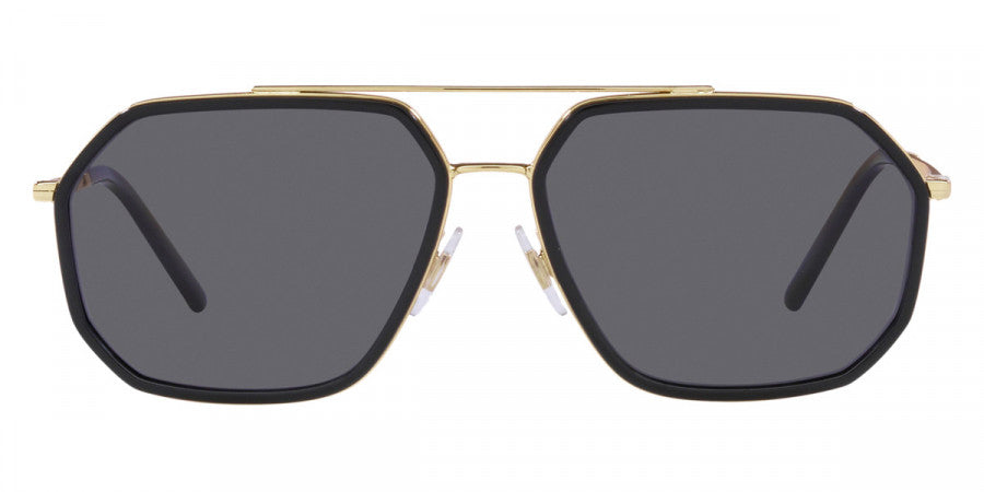 DOLCE & GABBANA SUNGLASSES - DG2285 02/81 60 - Gold/Black