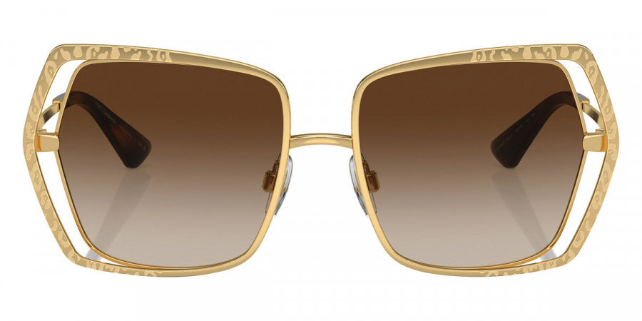 DOLCE & GABBANA SUNGLASSES - DG2306 02/13 55 - Gold