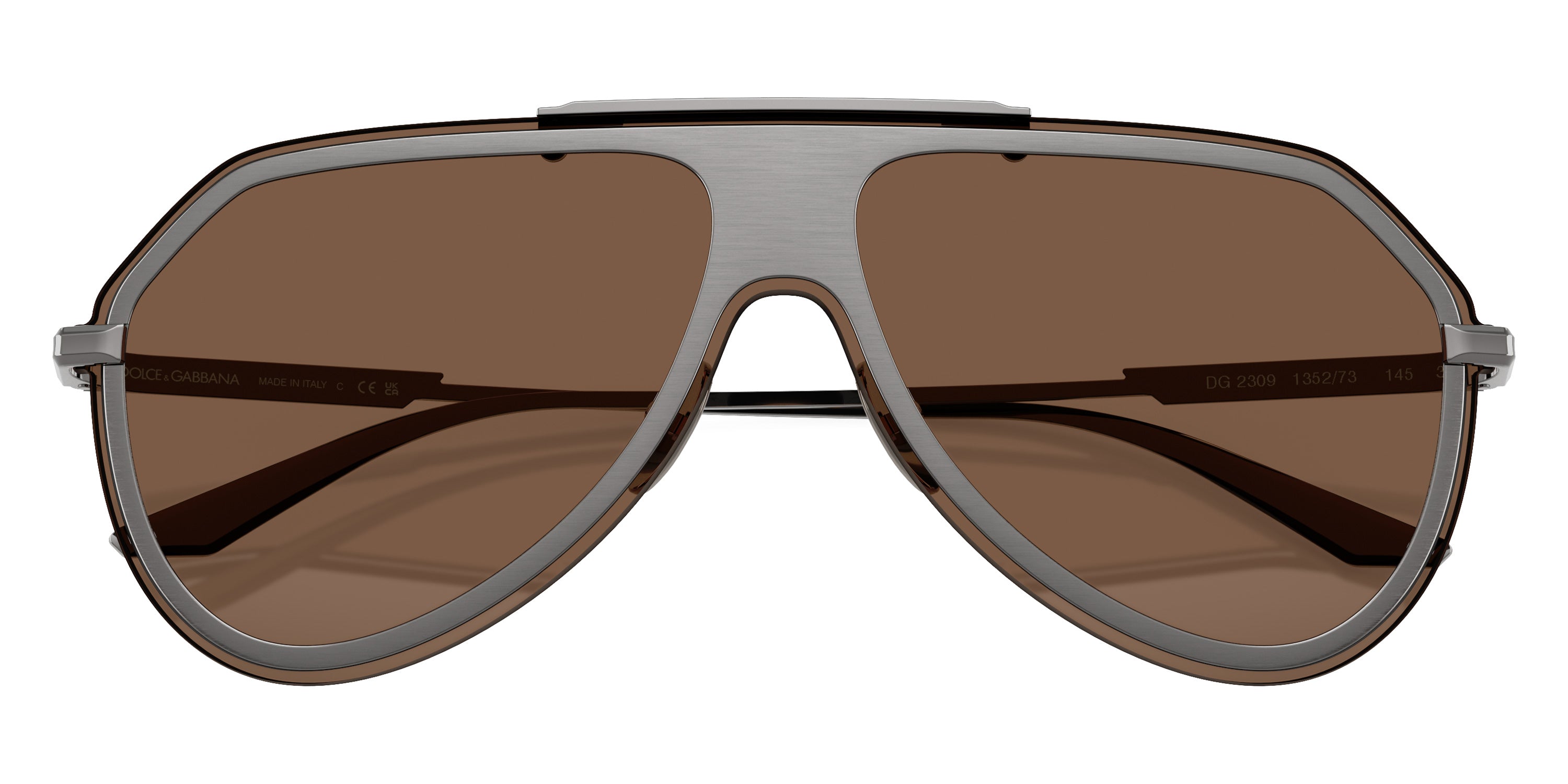 DOLCE & GABBANA SUNGLASSES - DG2309 135273 143 - Brushed Bronze