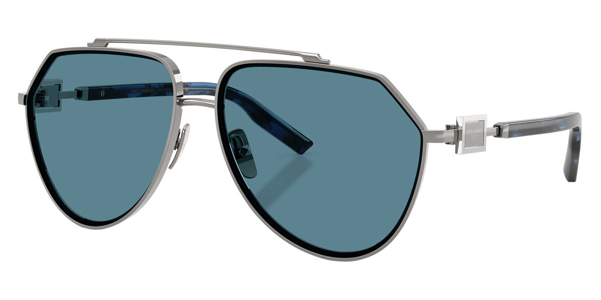DOLCE & GABBANA SUNGLASSES - DG2315 04/80 62 - Gunmetal