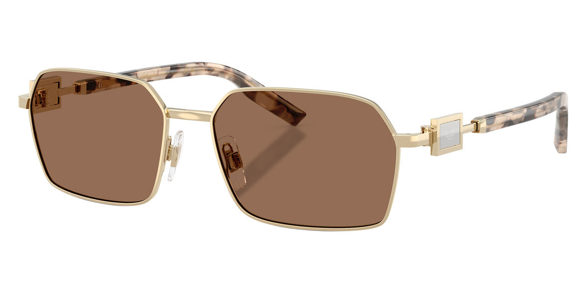 DOLCE & GABBANA SUNGLASSES - DG2316 488/73 56 - Pale Gold