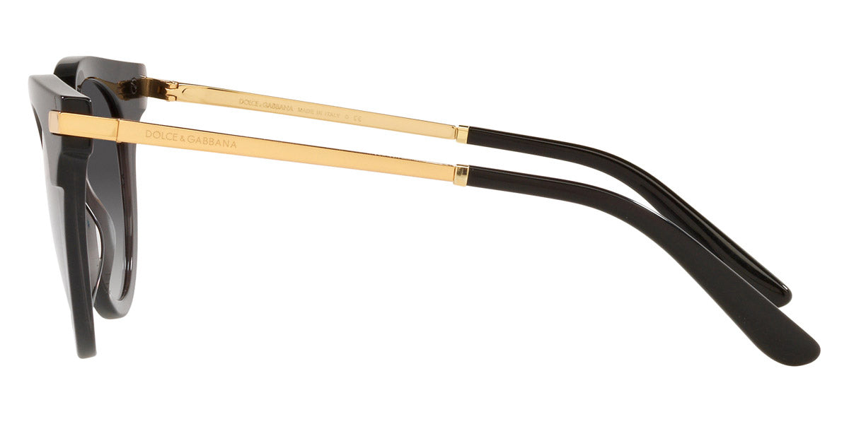 DOLCE & GABBANA SUNGLASSES - DG4394 32468G 50 - Black/Transparent Black
