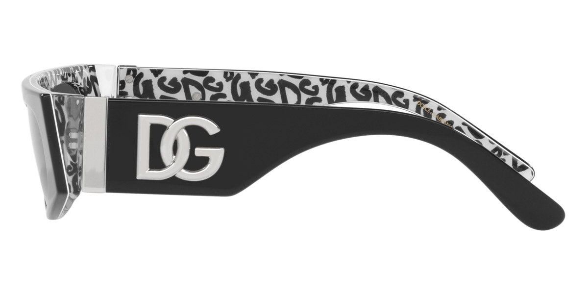 DOLCE & GABBANA SUNGLASSES - DG4411 33898G 54 - Black on New Graffiti