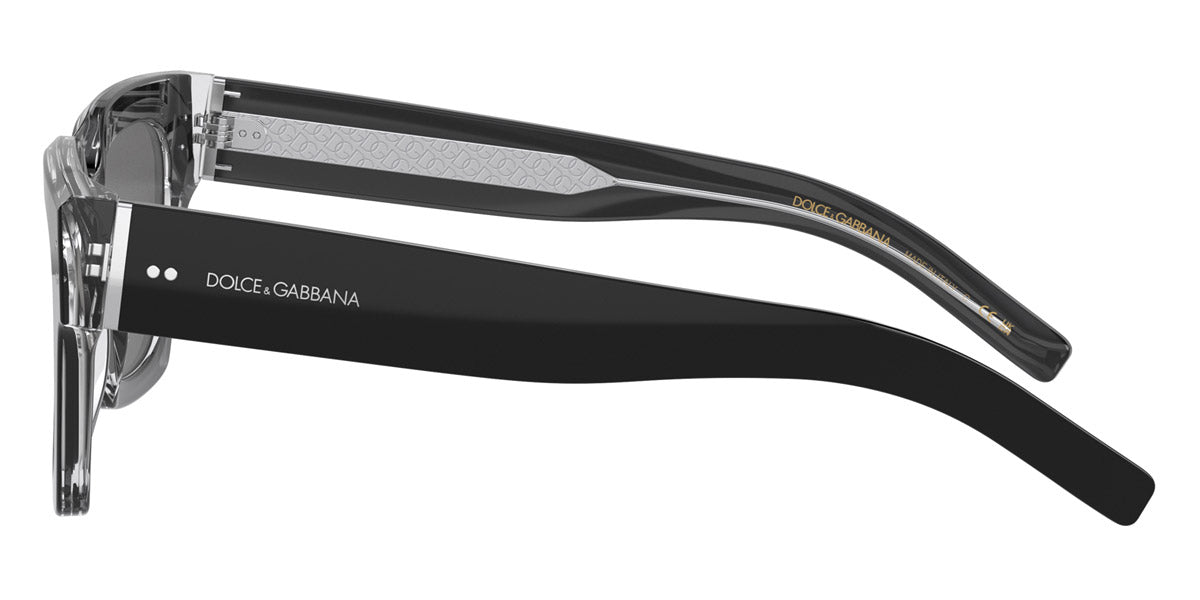 DOLCE & GABBANA SUNGLASSES - DG4413 675/R5 48 - Black/Crystal