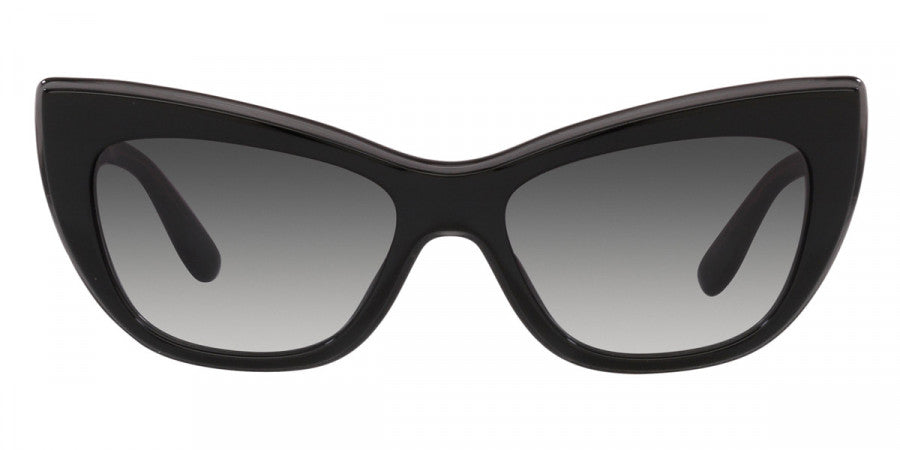 DOLCE & GABBANA SUNGLASSES - DG4417 32468G 54 - Black/Transparent Gray