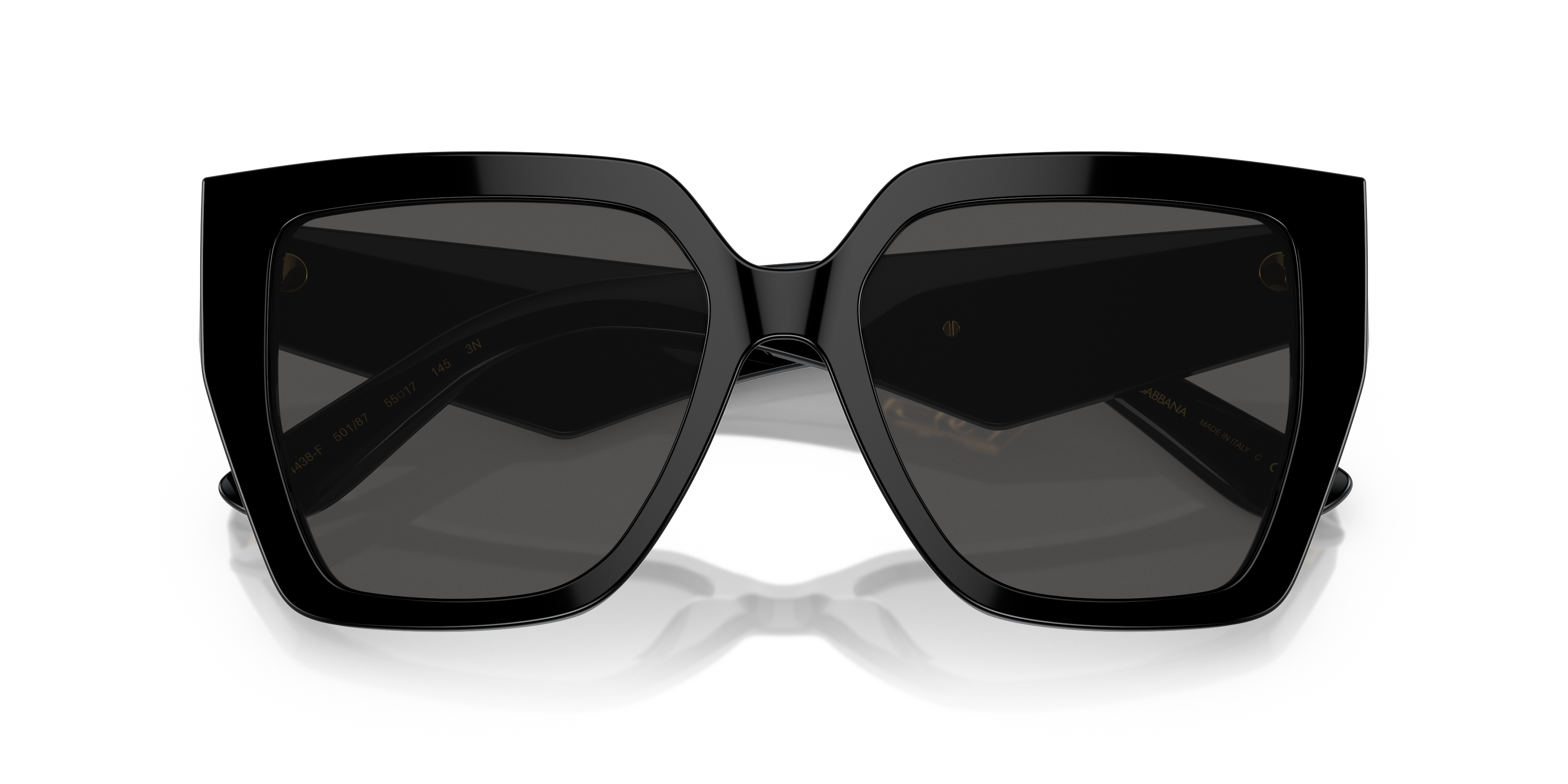 DOLCE & GABBANA SUNGLASSES - DG4438F 501/87 55