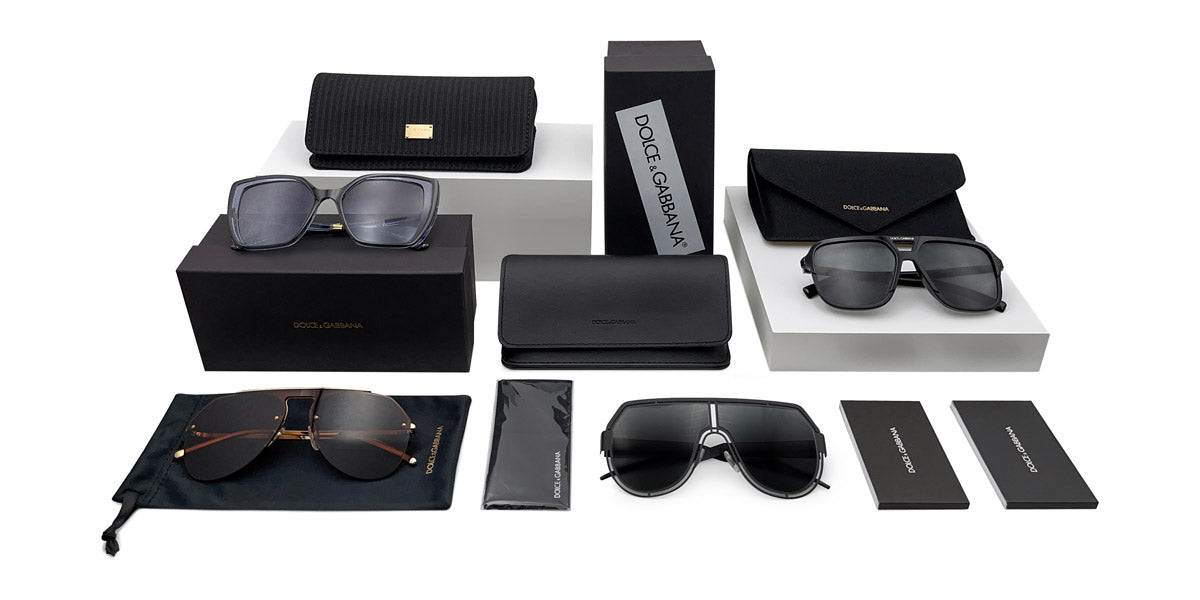 DOLCE & GABBANA SUNGLASSES - DG4464 501/87 56 - Black
