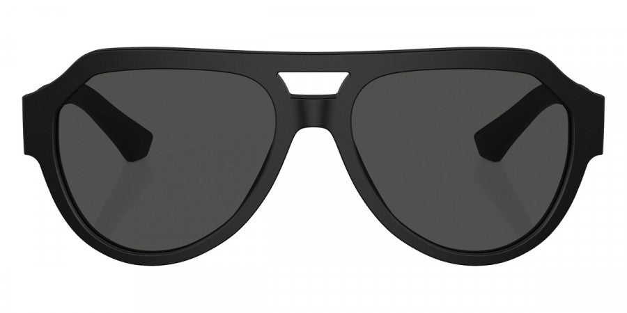 DOLCE & GABBANA SUNGLASSES - DG4466 25256G 56 - Matte Black